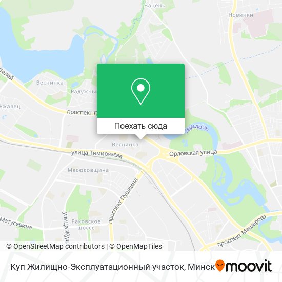 Карта Куп Жилищно-Эксплуатационный участок