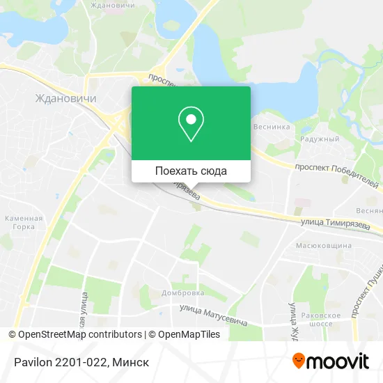 Карта Pavilon 2201-022