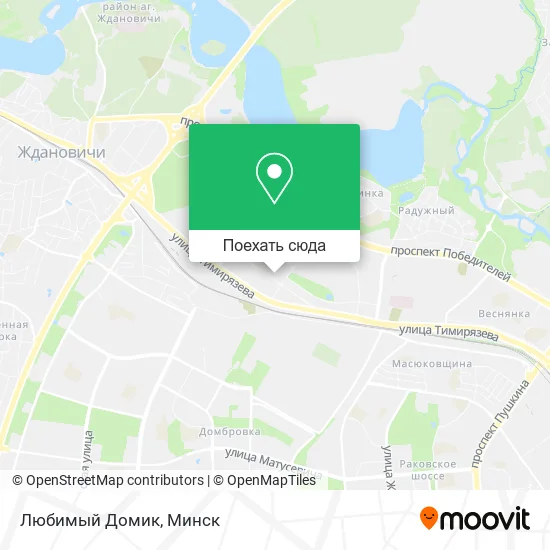 Карта Любимый Домик