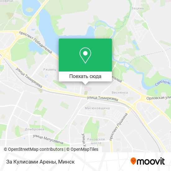 Карта За Кулисами Арены