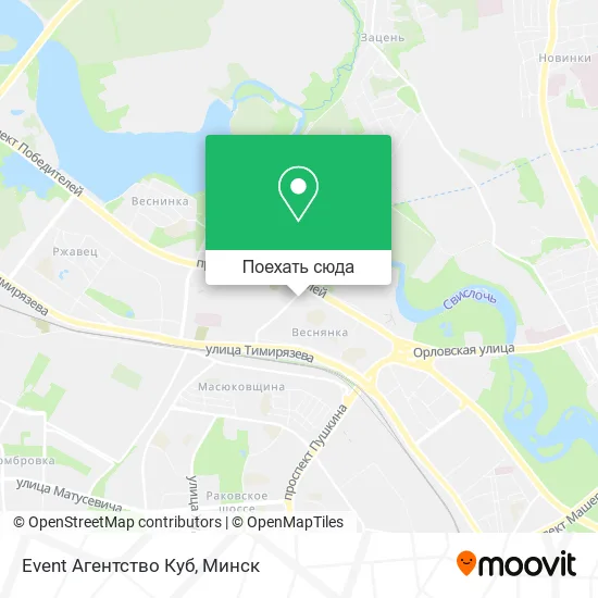 Карта Event Агентство Куб