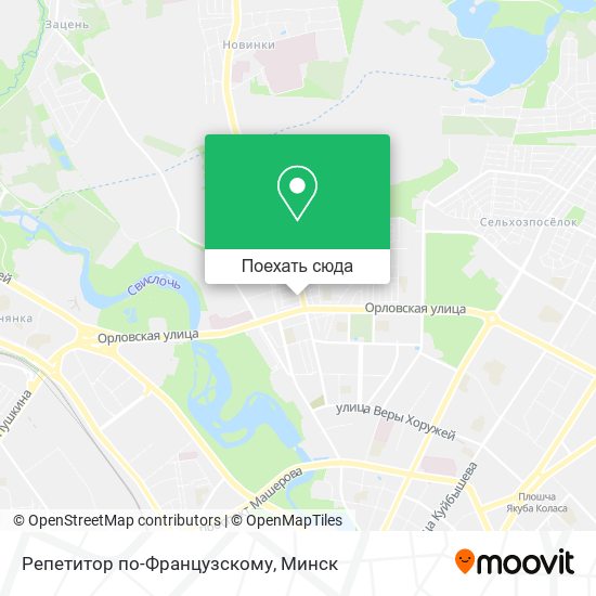 Карта Репетитор по-Французскому