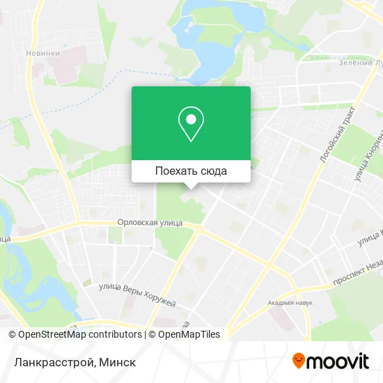 Карта Ланкрасстрой