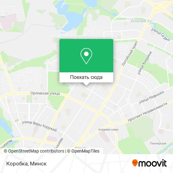 Карта Коробка