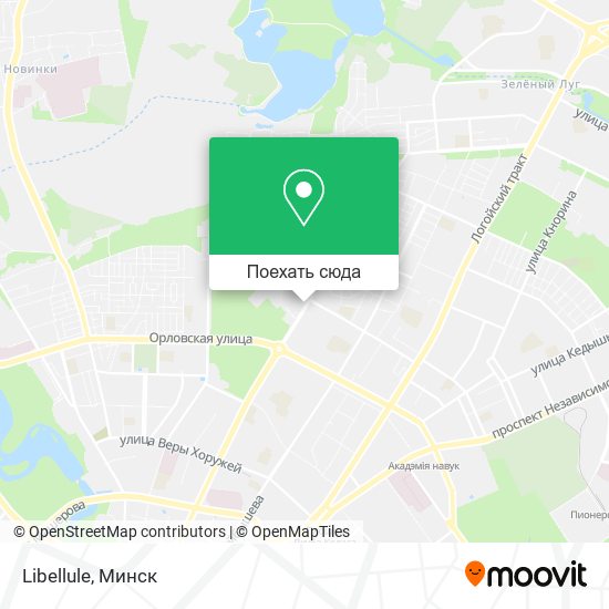 Карта Libellule