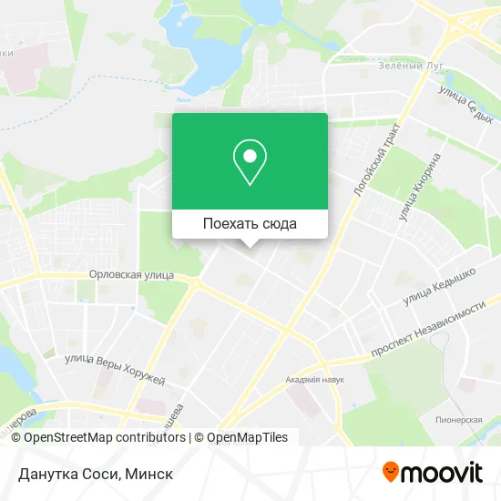 Карта Данутка Соси