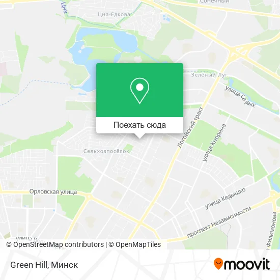 Карта Green Hill
