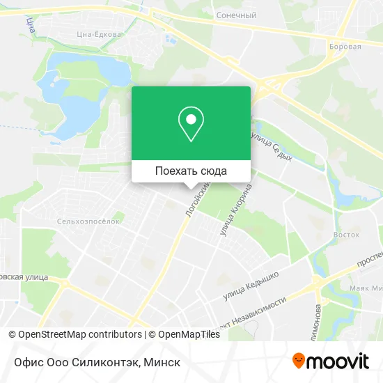 Карта Офис Ооо Силиконтэк