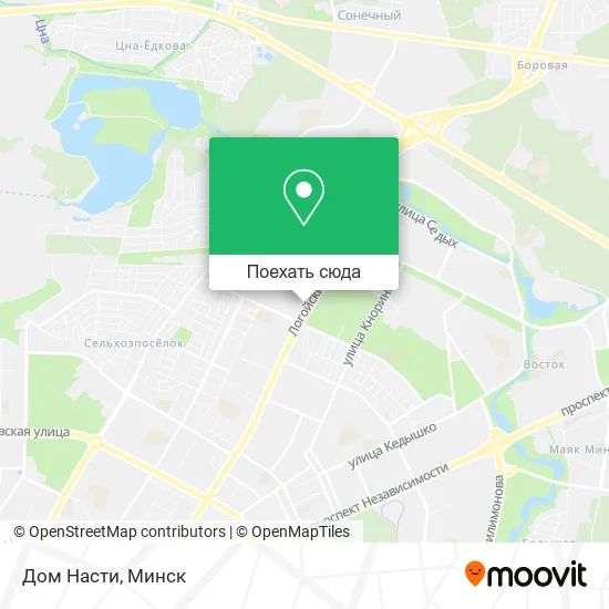 Карта Дом Насти
