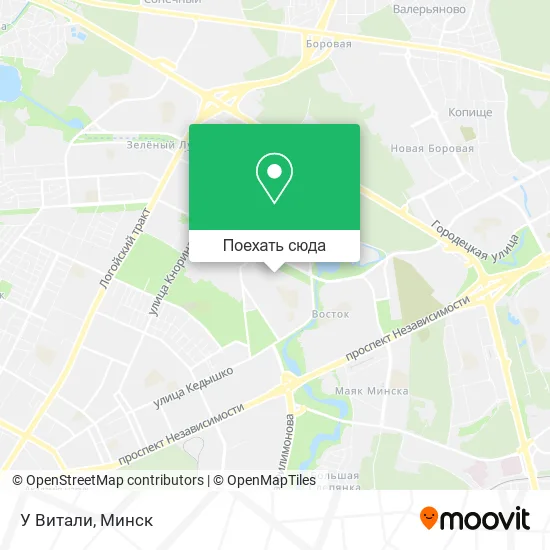 Карта У Витали