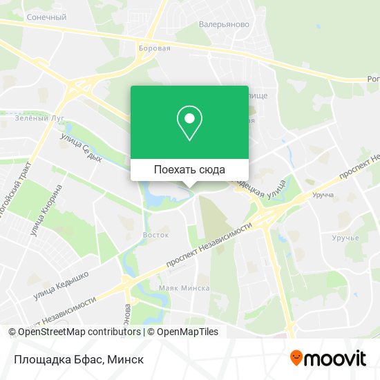 Карта Площадка Бфас
