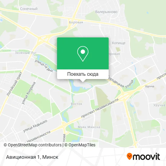 Карта Авиционная 1