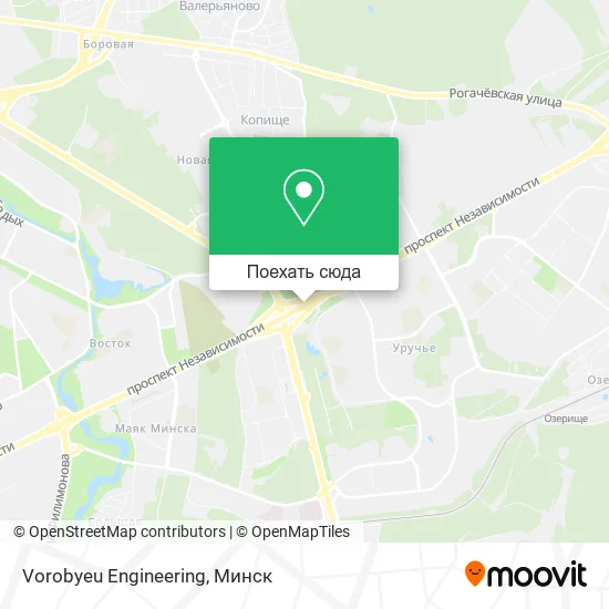 Карта Vorobyeu Engineering