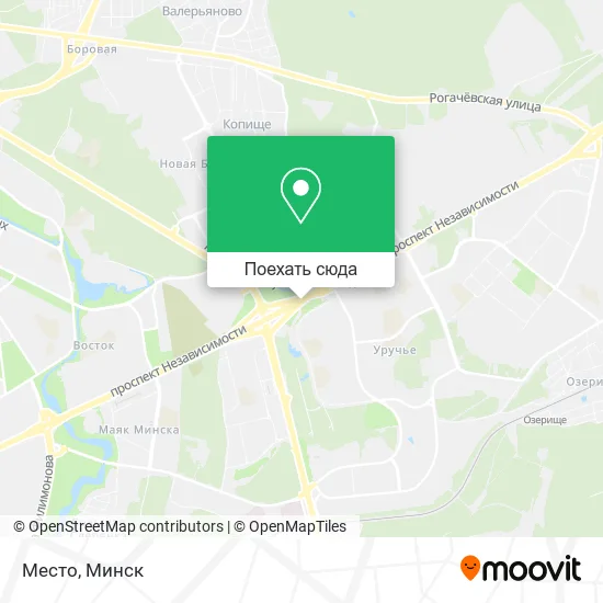 Карта Место