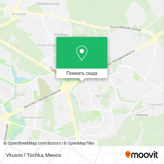 Карта Vkusno I Tochka