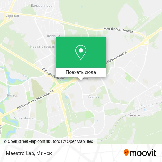 Карта Maestro Lab