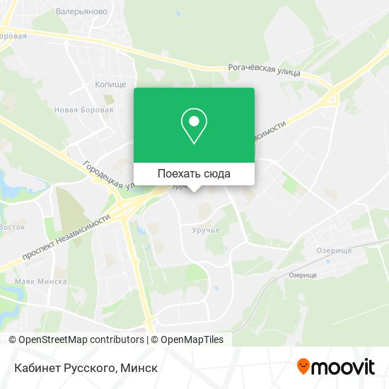 Карта Кабинет Русского