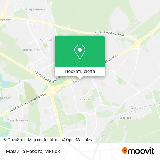Карта Мамина Работа