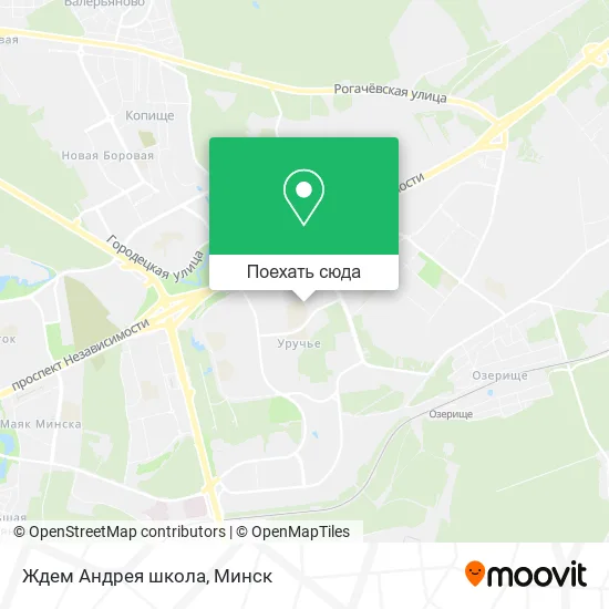 Карта Ждем Андрея школа