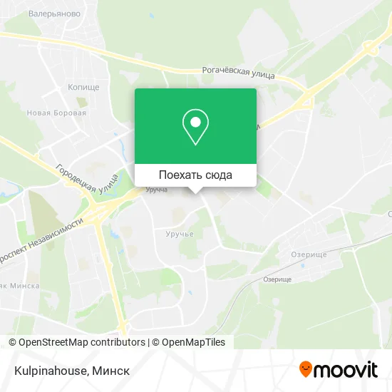 Карта Kulpinahouse