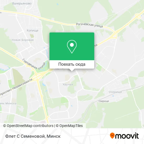 Карта Флет С Семеновой