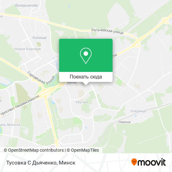 Карта Тусовка С Дьяченко