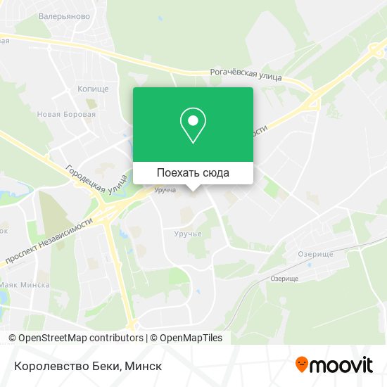 Карта Королевство Беки