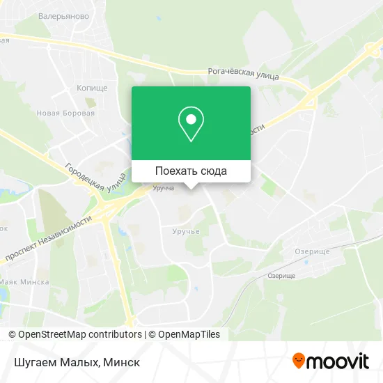 Карта Шугаем Малых