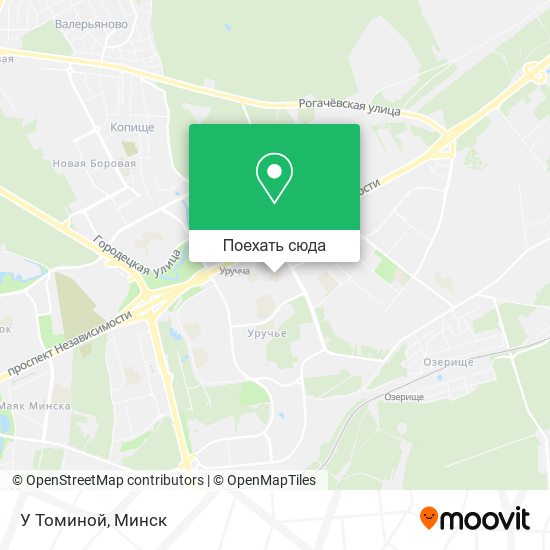 Карта У Томиной