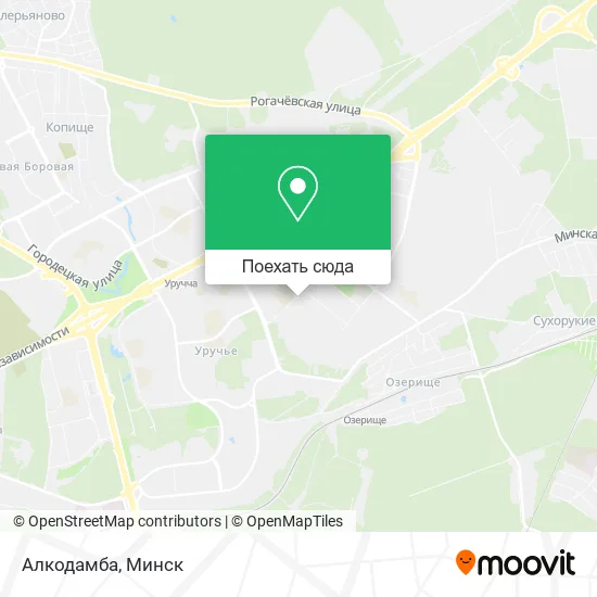 Карта Алкодамба