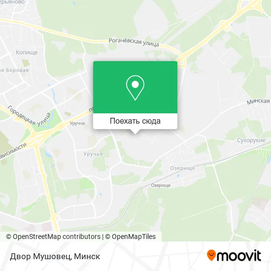 Карта Двор Мушовец