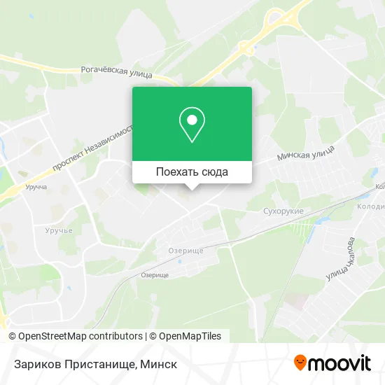 Карта Зариков Пристанище