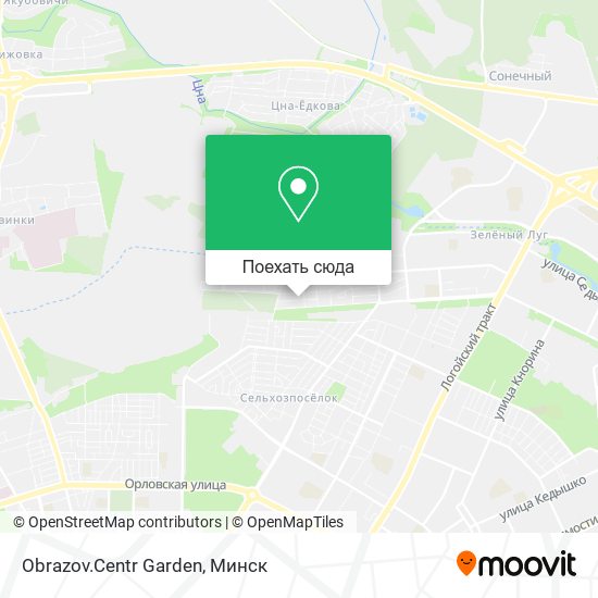 Карта Obrazov.Centr Garden
