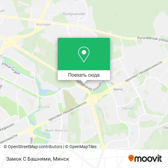 Карта Замок С Башнями