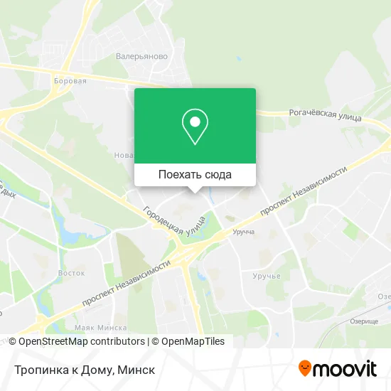 Карта Тропинка к Дому