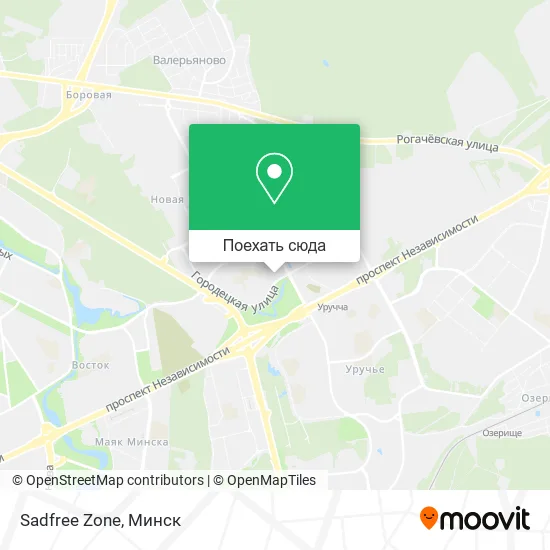 Карта Sadfree Zone