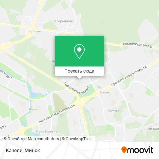 Карта Качели