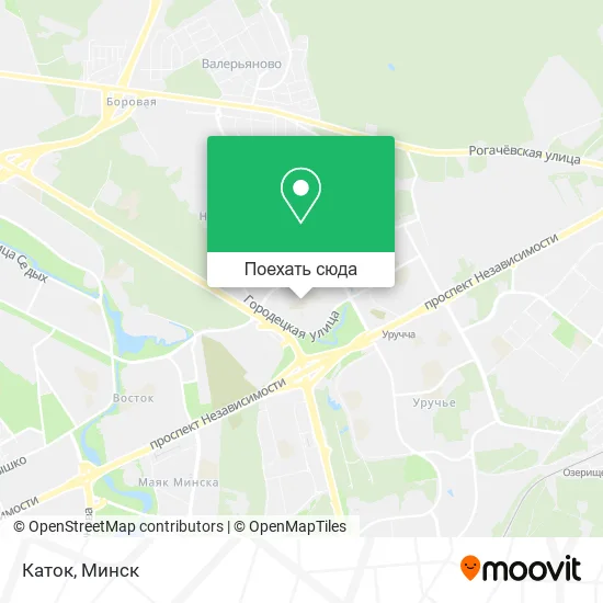 Карта Каток