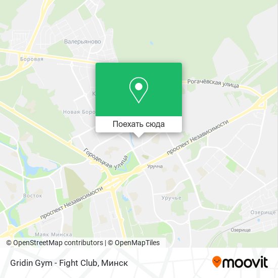 Карта Gridin Gym - Fight Club