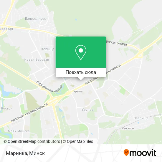 Карта Маринка