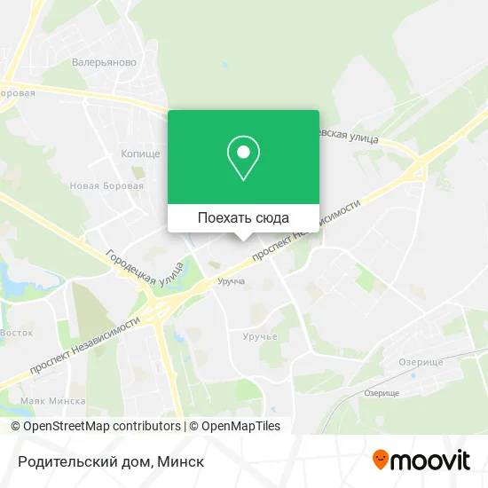 Карта Родительский дом