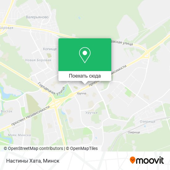 Карта Настины Хата