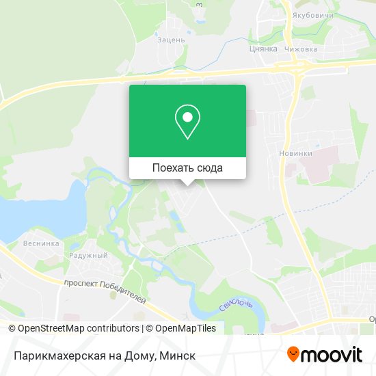 Карта Парикмахерская на Дому