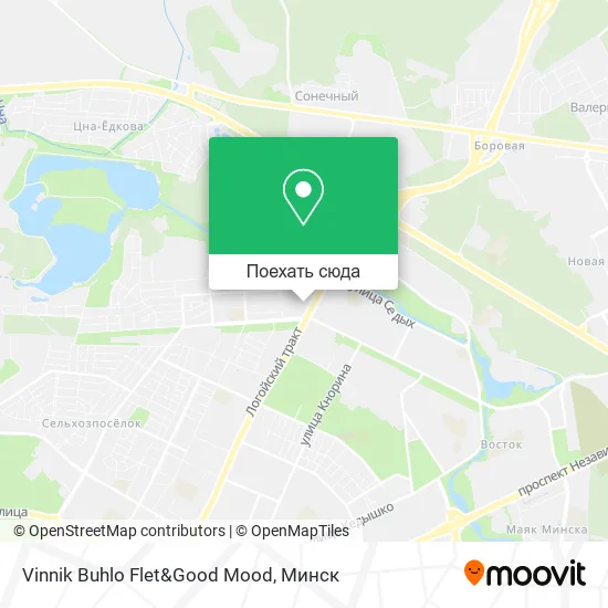 Карта Vinnik Buhlo Flet&Good Mood