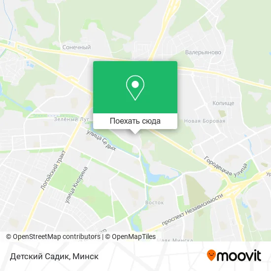 Карта Детский Садик