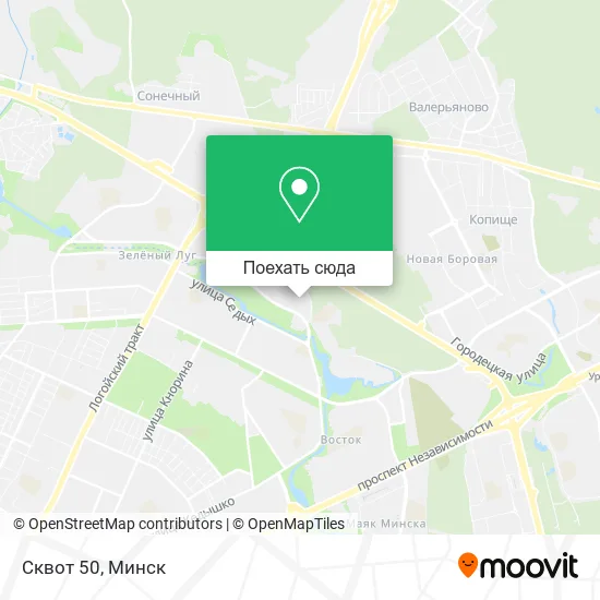 Карта Сквот 50