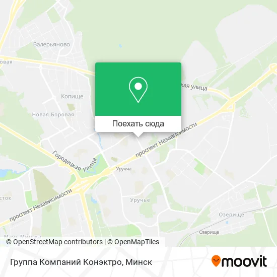 Карта Группа Компаний Конэктро