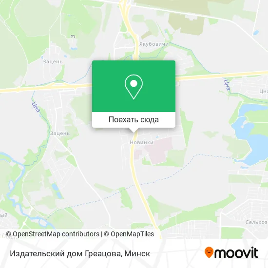 Карта Издательский дом Греацова
