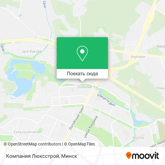 Карта Компания Люксстрой