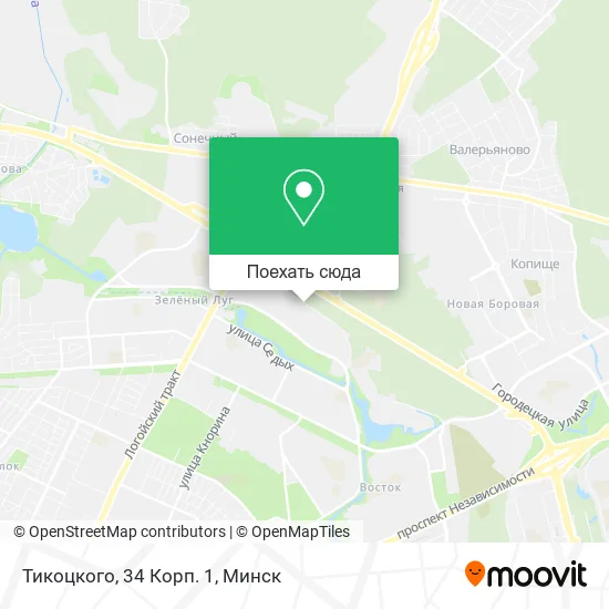 Карта Тикоцкого, 34 Корп. 1